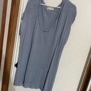 We The Free Slate Blue Tank Top